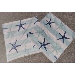 Set of 2 beach pillow cases